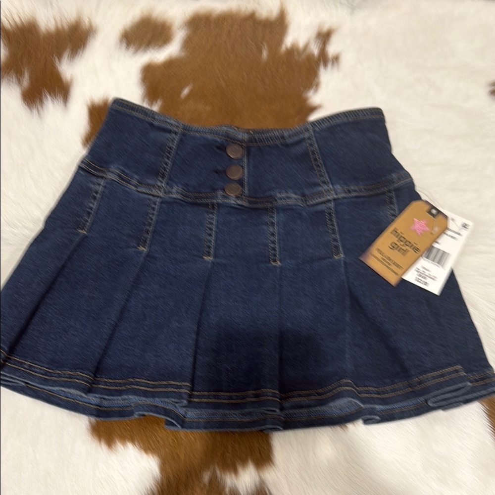Denim Blue Skirt